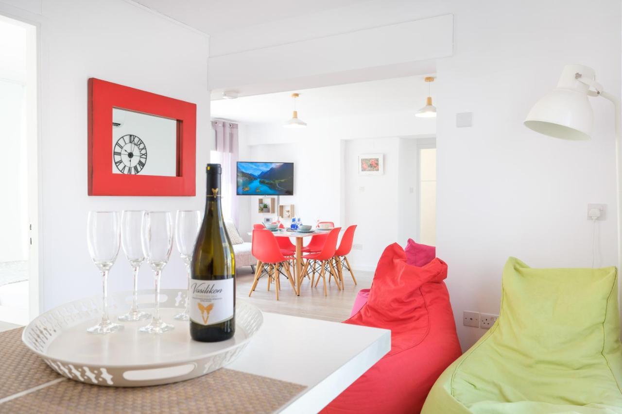 Seaview 3 Bedroom Kings Road Penthouse Pafos Exterior foto